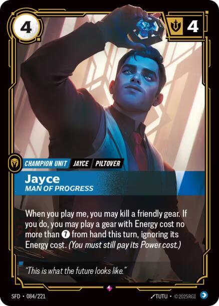 Jayce - Man of Progress (084/221) [Spiritforged]