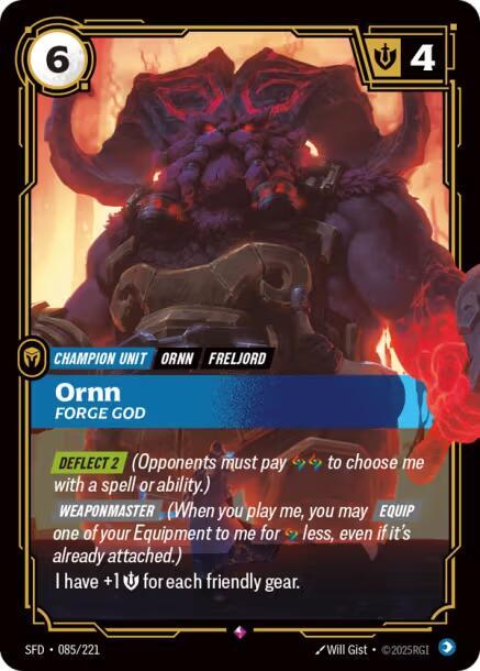 Ornn - Forge God (085/221) [Spiritforged]