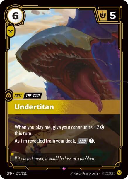 Undertitan (175/221) [Spiritforged]