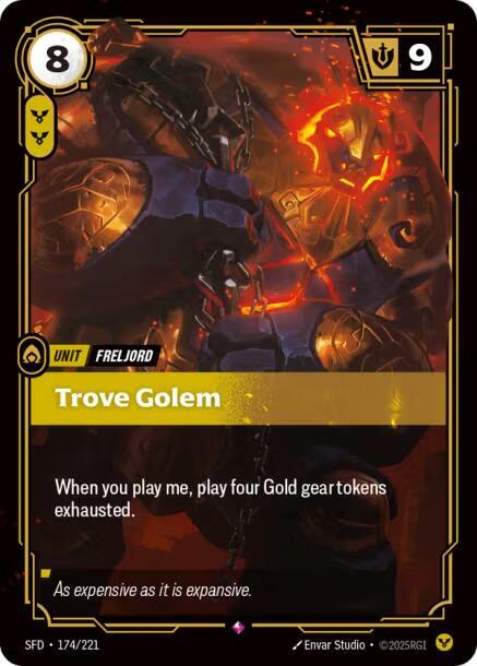 Trove Golem (174/221) [Spiritforged]