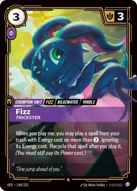 Fizz - Trickster (140/221) [Spiritforged]