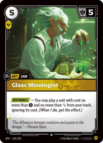 Glasc Mixologist (165/221) [Spiritforged]