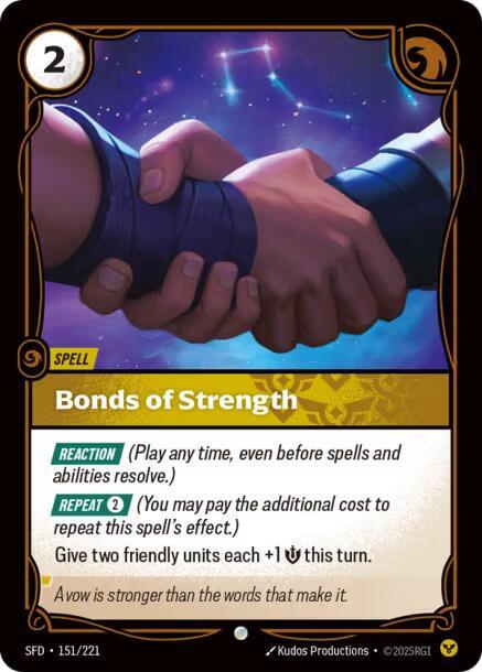 Bonds of Strength (151/221) [Spiritforged]