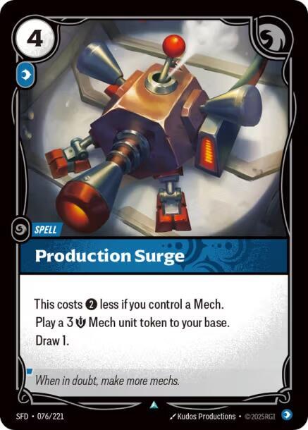 Production Surge (076/221) [Spiritforged]