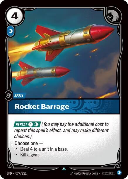 Rocket Barrage (077/221) [Spiritforged]