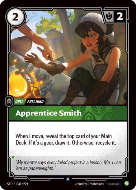 Apprentice Smith (041/221) [Spiritforged]
