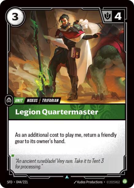 Legion Quartermaster (044/221) [Spiritforged]