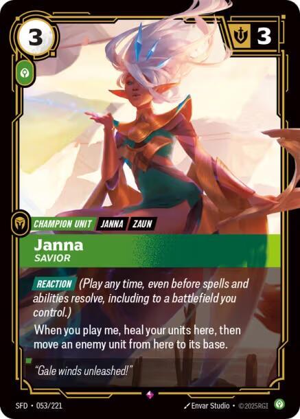 Janna - Savior (053/221) [Spiritforged]