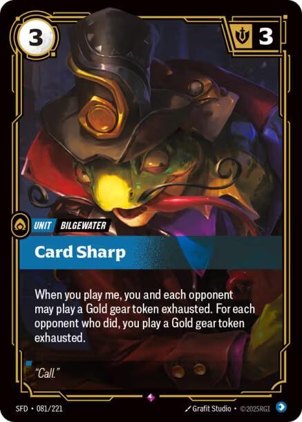 Card Sharp (081/221) [Spiritforged]
