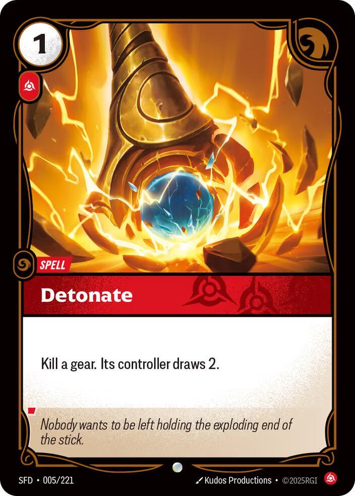 Detonate (005/221) [Spiritforged]