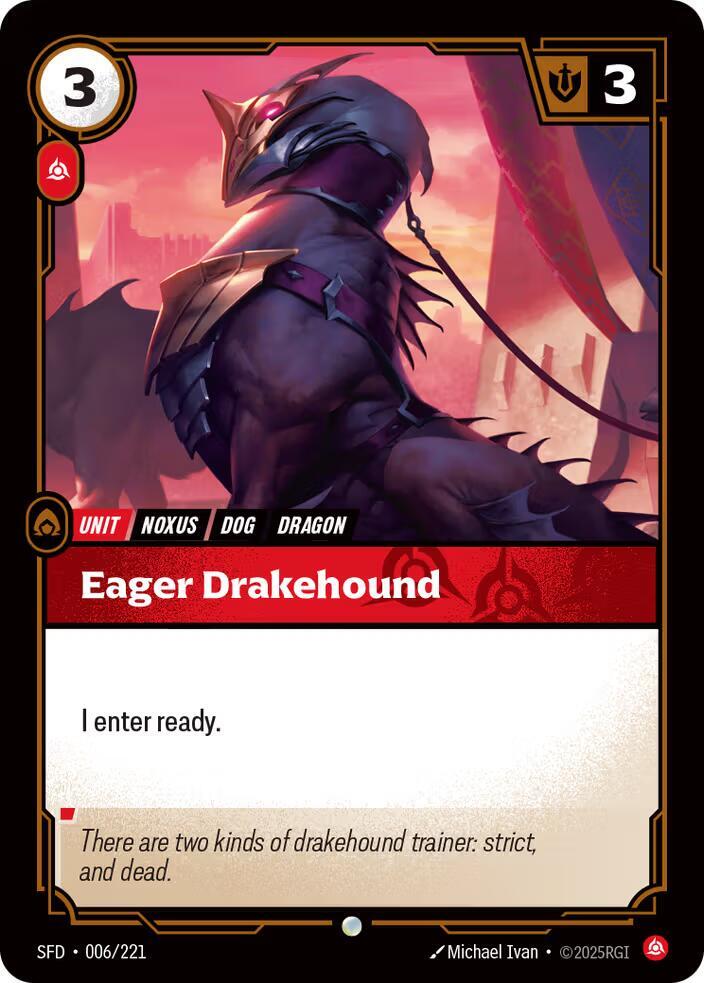 Eager Drakehound (006/221) [Spiritforged]
