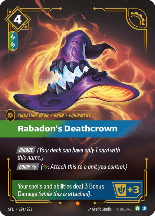 Rabadon's Deathcrown (191/221) [Spiritforged]