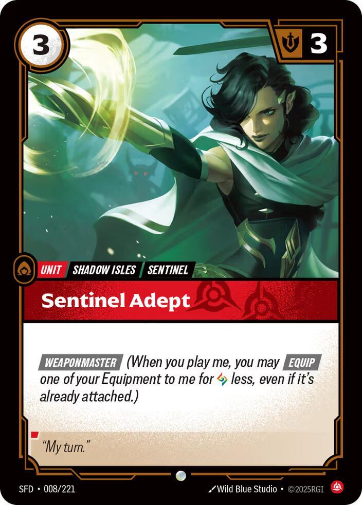 Sentinel Adept (008/221) [Spiritforged]