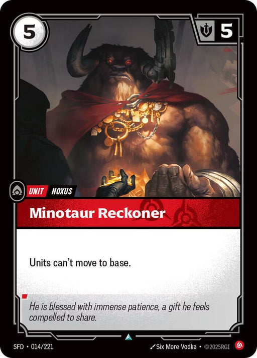Minotaur Reckoner (014/221) [Spiritforged]