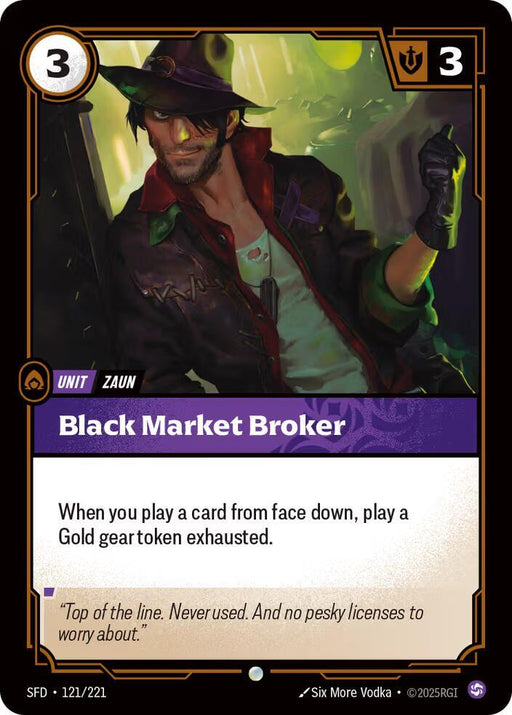 Black Market Broker (121/221) [Spiritforged]