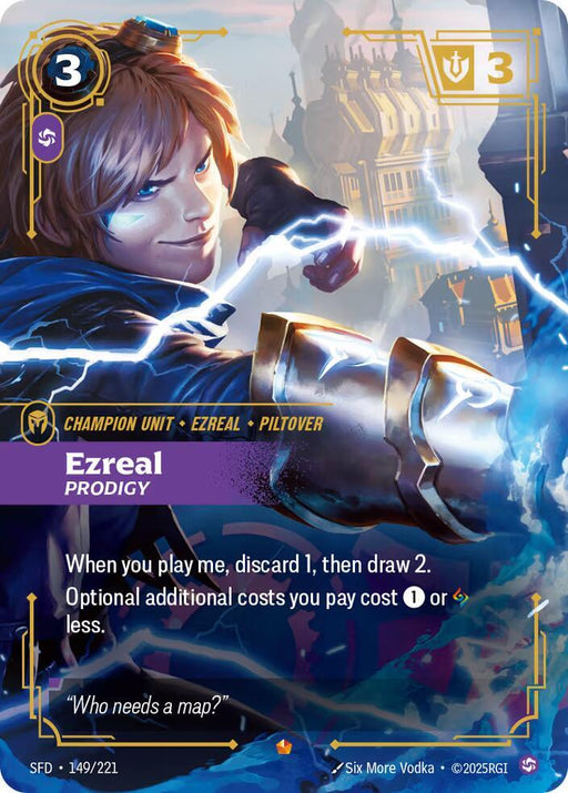 Ezreal - Prodigy (149/221) [Spiritforged]