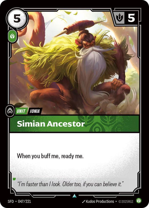 Simian Ancestor (047/221) [Spiritforged]