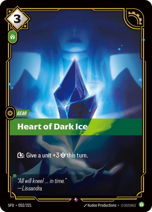 Heart of Dark Ice (052/221) [Spiritforged]