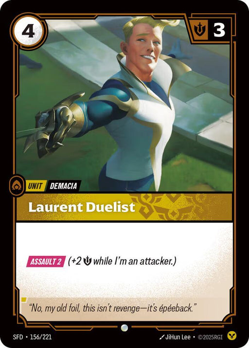 Laurent Duelist (156/221) [Spiritforged]