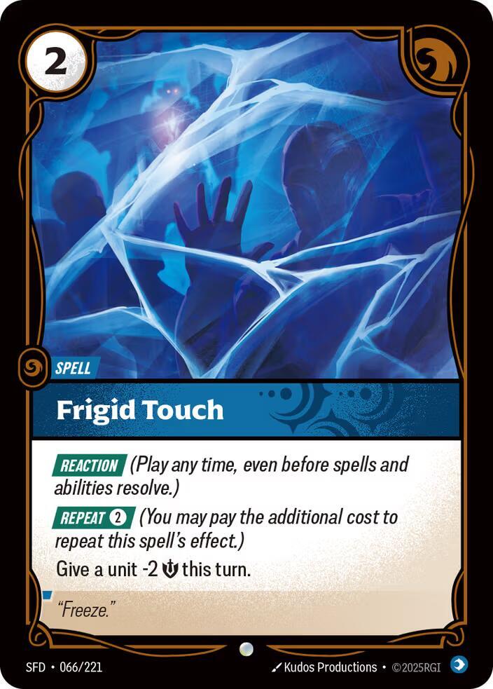 Frigid Touch (066/221) [Spiritforged]