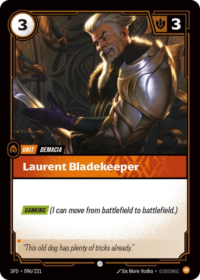Laurent Bladekeeper (096/221) [Spiritforged]