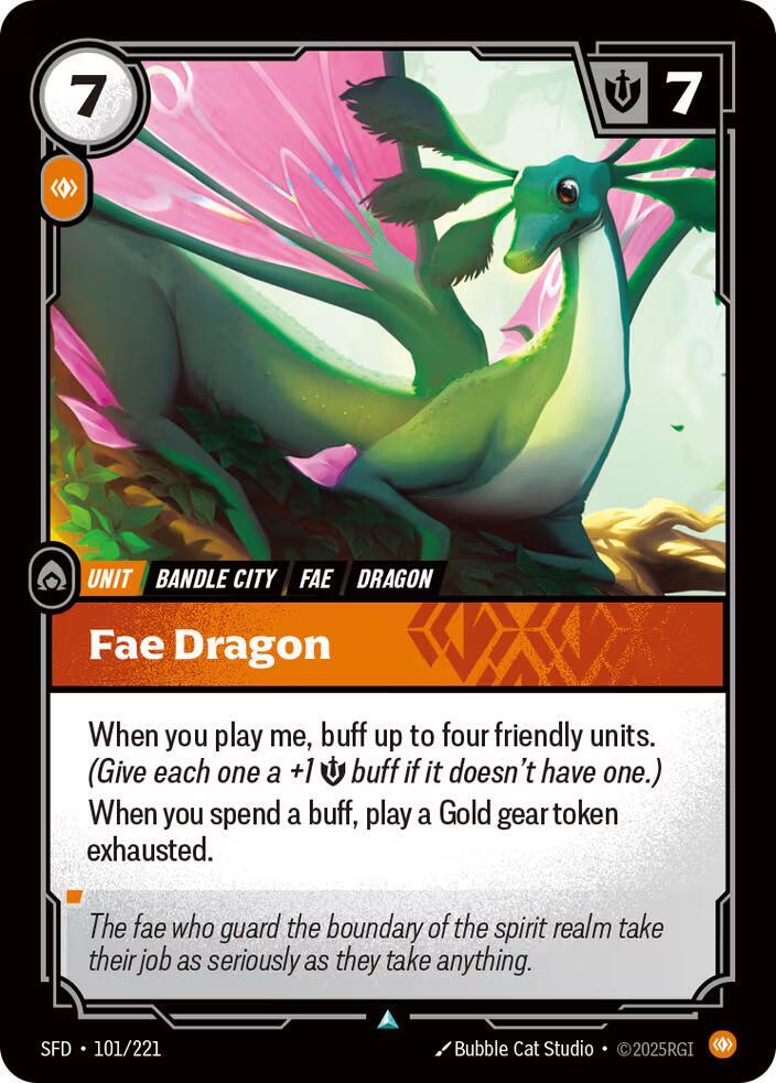 Fae Dragon (101/221) [Spiritforged]