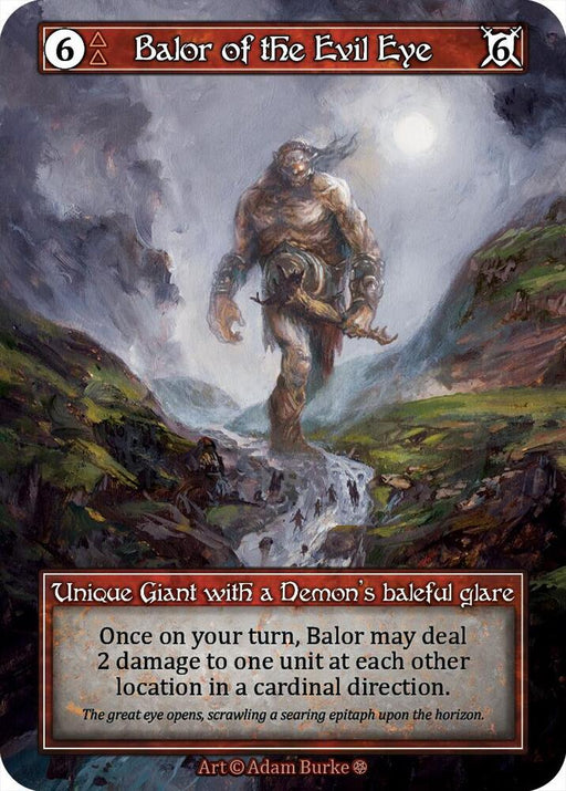 Balor of the Evil Eye (Foil) [Gothic]