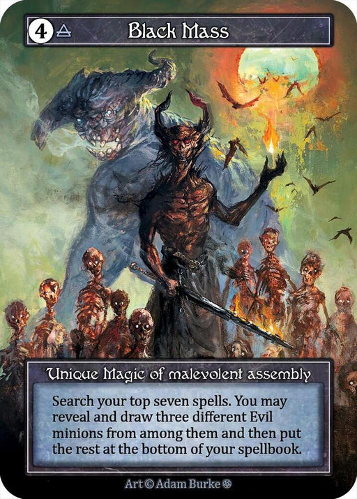 Black Mass (Foil) [Gothic]
