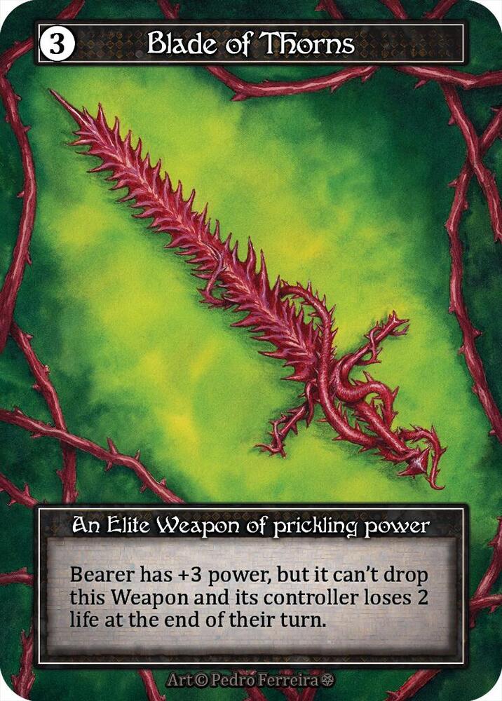 Blade of Thorns (Foil) [Gothic]