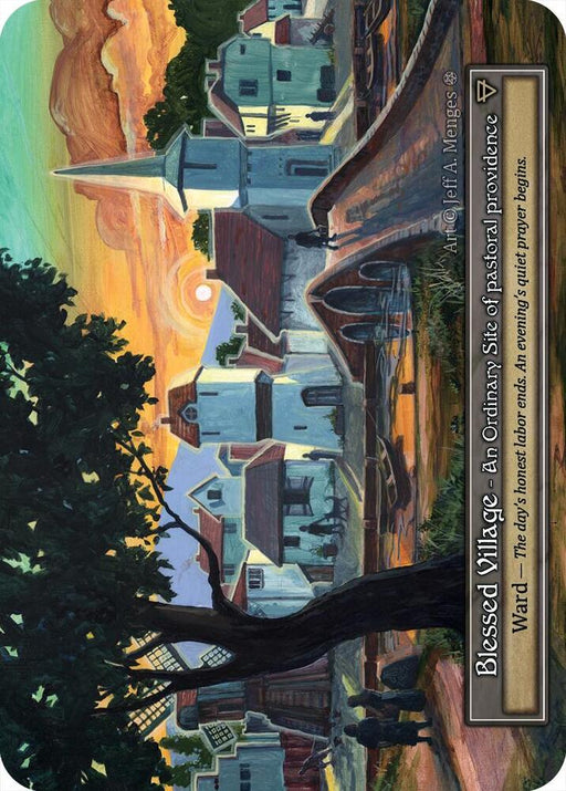 Blessed Village (Foil) [Gothic]