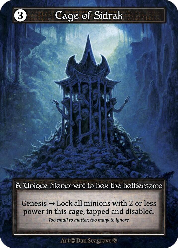 Cage of Sidrak (Foil) [Gothic]
