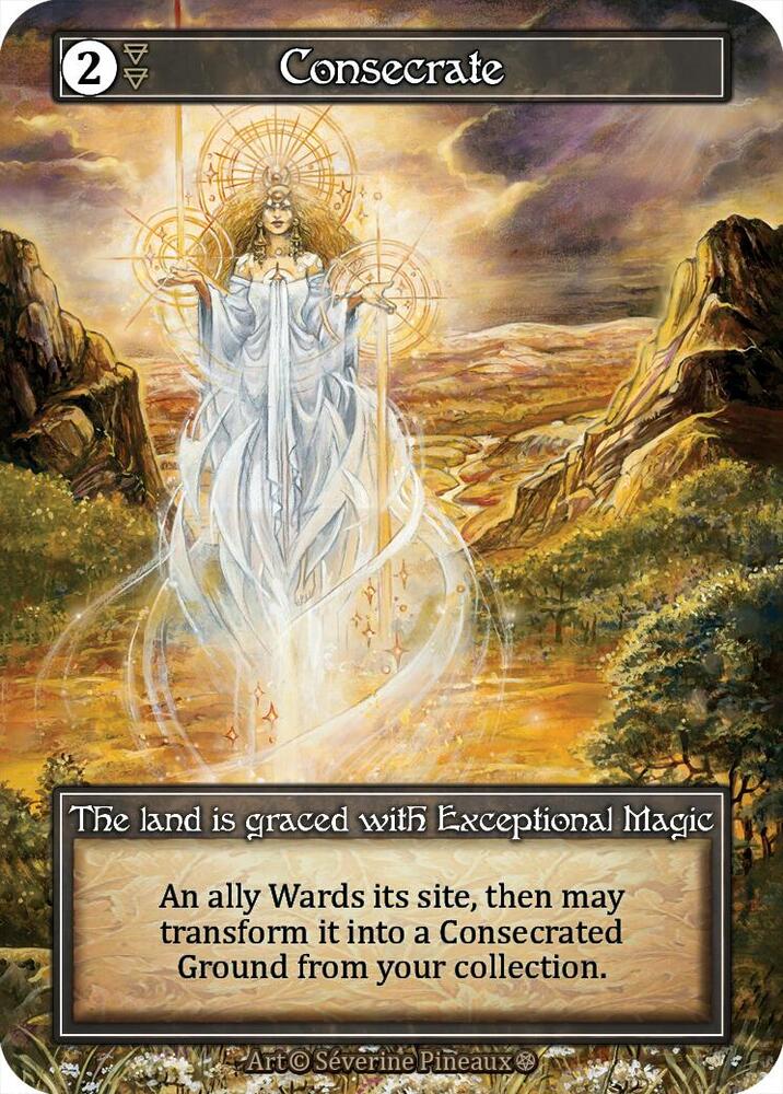 Consecrate (Foil) [Gothic]