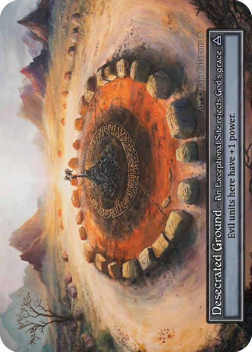Desecrated Ground (Foil) [Gothic]