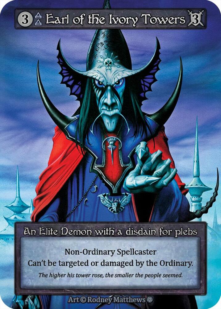 Earl of the Ivory Towers [Gothic]