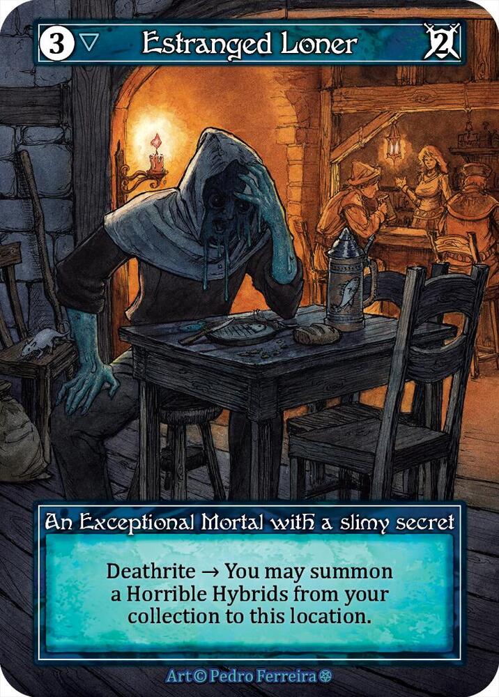 Estranged Loner (Foil) [Gothic]
