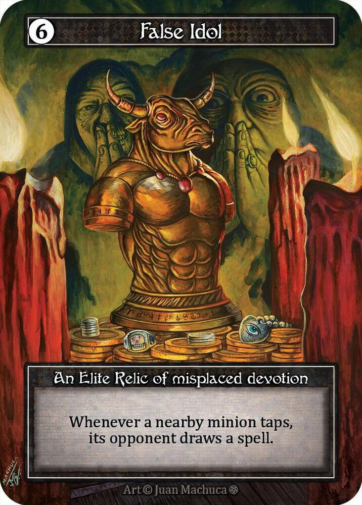 False Idol (Foil) [Gothic]