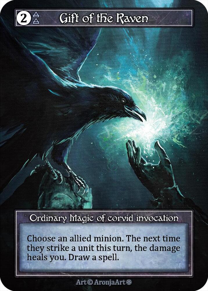 Gift of the Raven (Foil) [Gothic]
