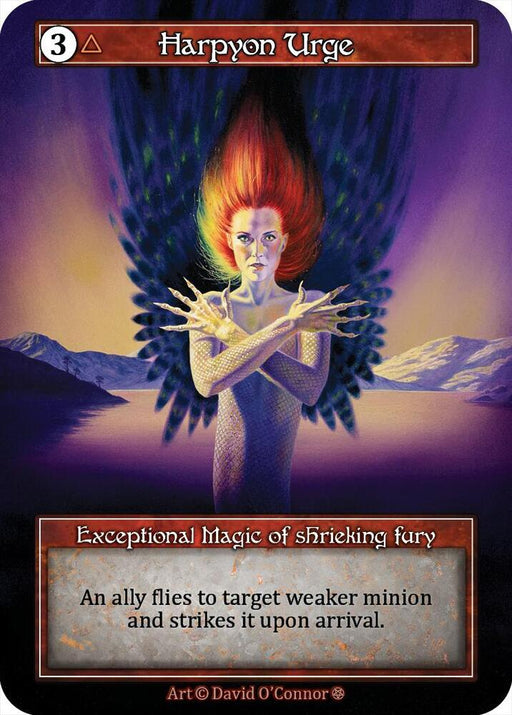 Harpyon Urge (Foil) [Gothic]