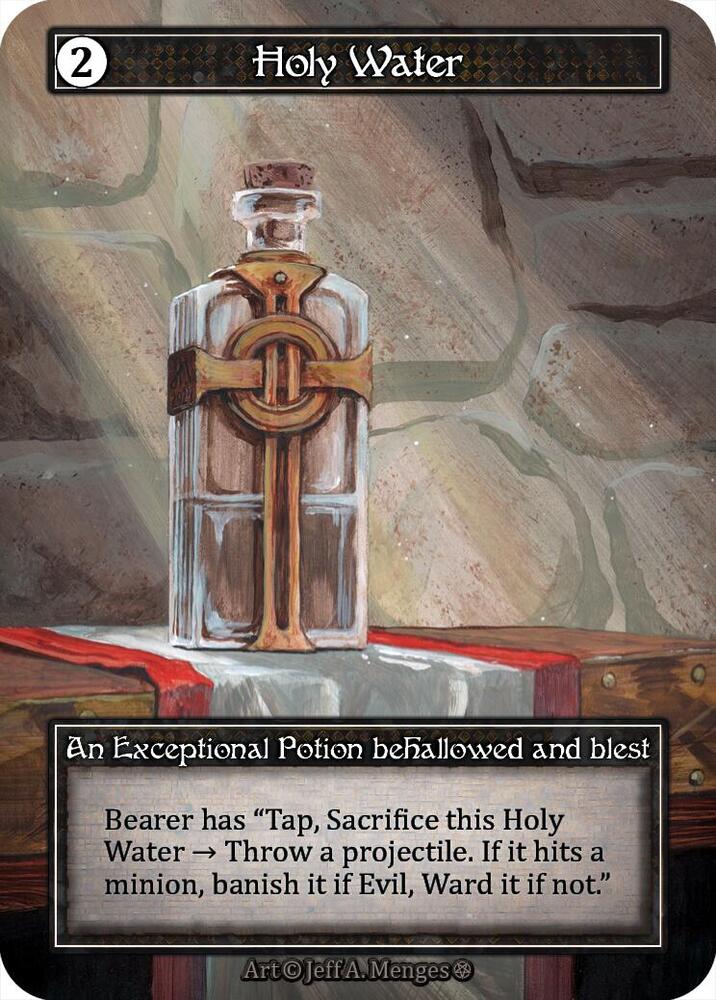 Holy Water (Foil) [Gothic]