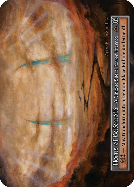 Horns of Behemoth (Foil) [Gothic]