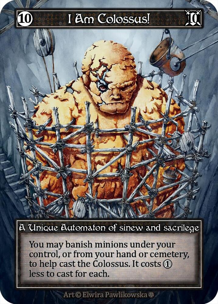 I Am Colossus! (Foil) [Gothic]