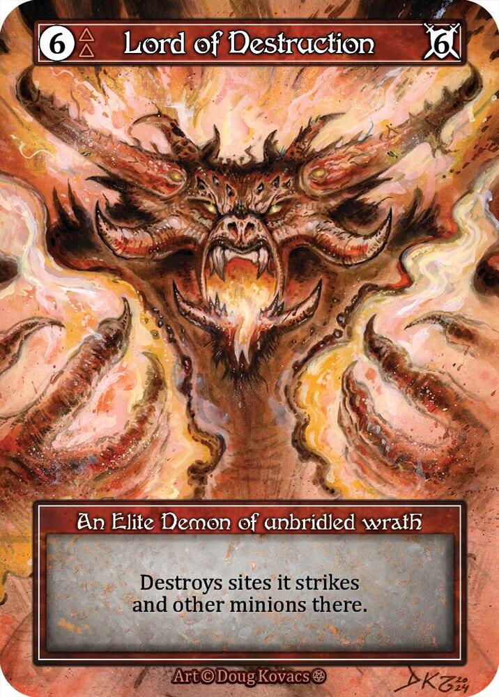 Lord of Destruction (Foil) [Gothic]