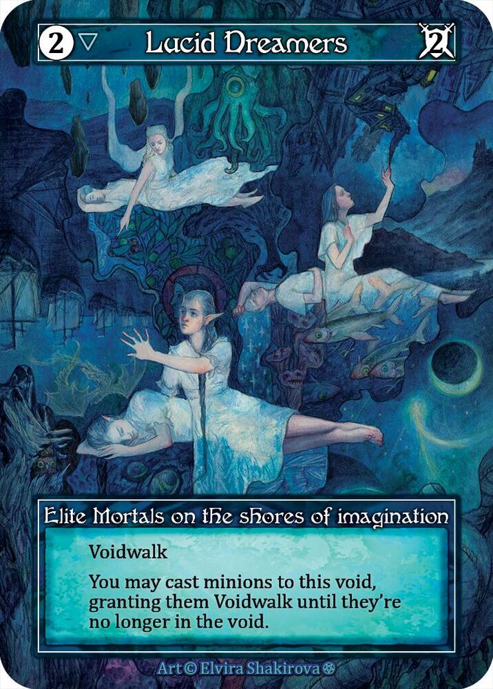 Lucid Dreamers (Foil) [Gothic]