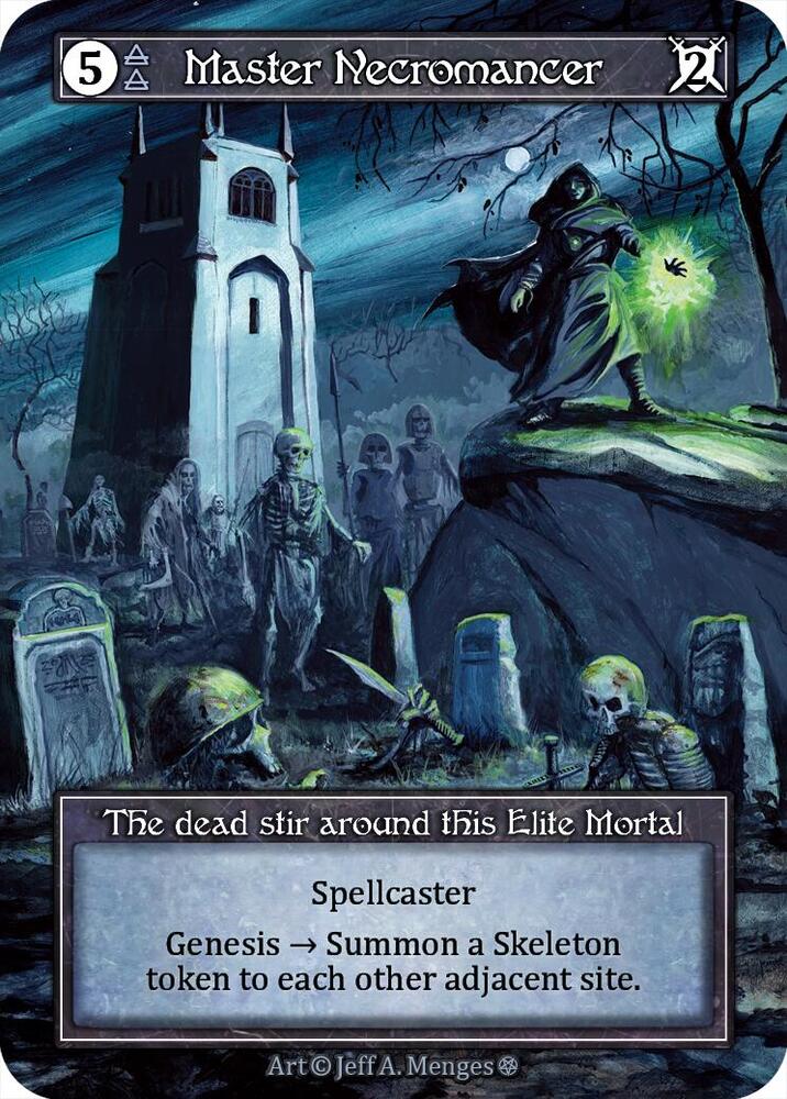 Master Necromancer (Foil) [Gothic]