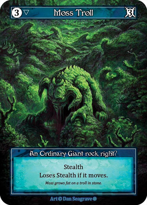 Moss Troll (Foil) [Gothic]