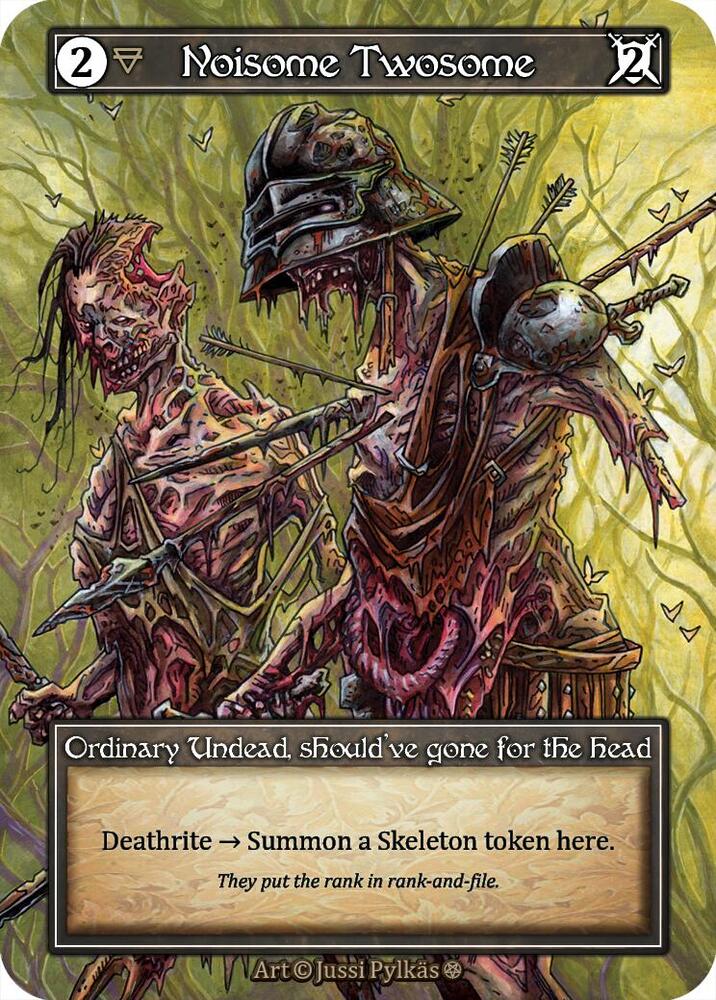 Noisome Twosome (Foil) [Gothic]