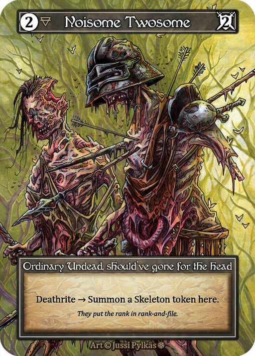 Noisome Twosome (Foil) [Gothic]