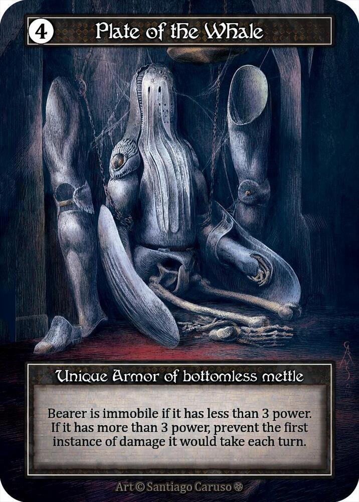 Plate of the Whale (Foil) [Gothic]