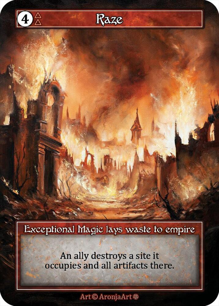 Raze (Foil) [Gothic]