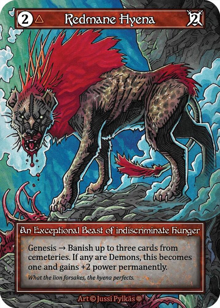 Redmane Hyena (Foil) [Gothic]
